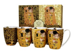 Ach, klimt, skodelice, 350ml, 4 kos