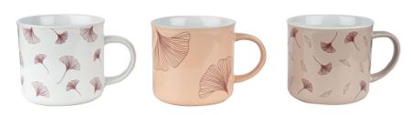 Alpeks home, ginko, lončki, 290 ml, 3 kos