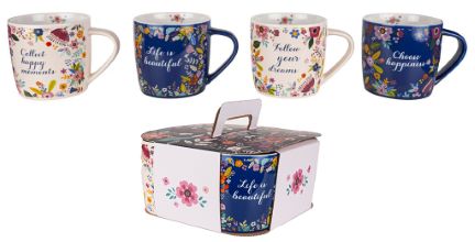 Alpekshome, joy, lončki h box, 300 ml, 4 kos