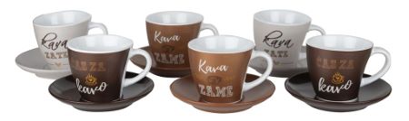 Alpekshome, kava zate, skodelice za kavo, 6 kos