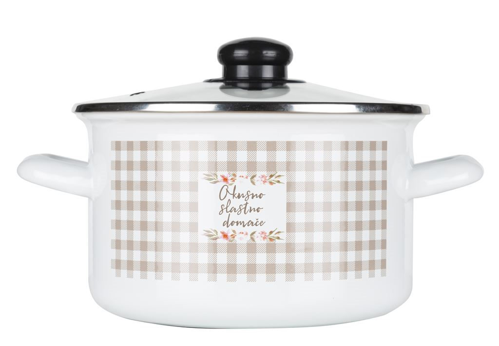 Alpekshome, kozica visoka s pokrovom, za lepši dan, 20 cm, 3.7 l, 1 kos