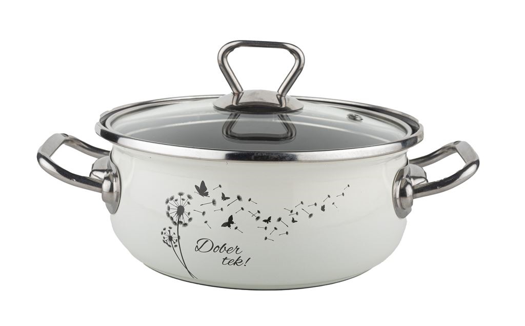 Alpekshome, lučka, kozica nizka s pokrovom, 16 cm/1,3 l, 1 kos