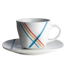 Alpekshome, mavrica, skodelice za kavo, 160 ml, 6 kos