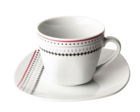 Alpekshome, vijola-rdeče, skodelice za kavo, 160 ml, 6 kos