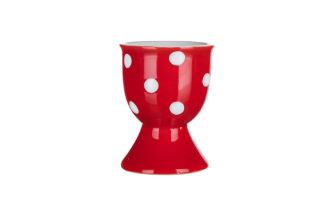 Banquet, rdeče pike, podstavek za jajca, 1 kos