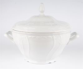 Bernadotte jušnik s pokrovom, bel, 2.7l, 1 kos