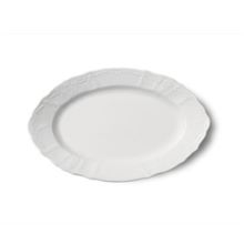 Bernadotte oval 34 cm beli