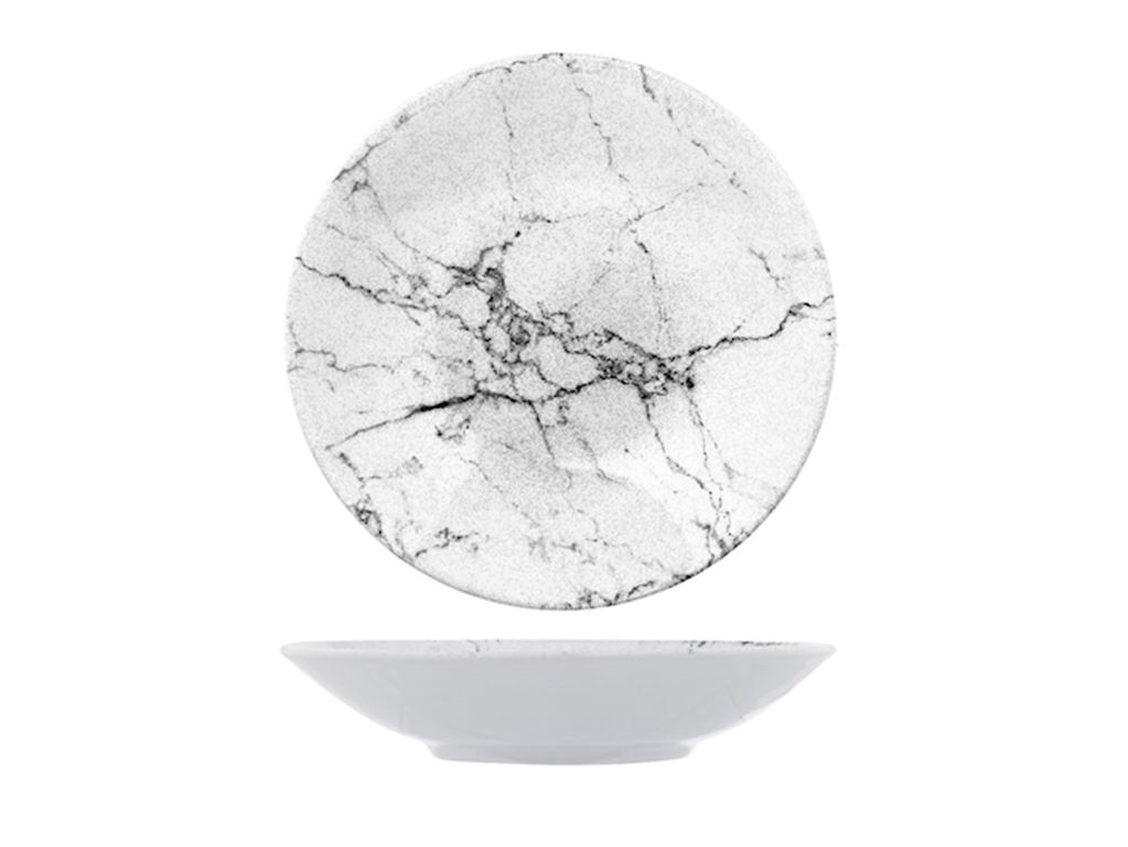 Carrara krožnik globok 21,5 cm