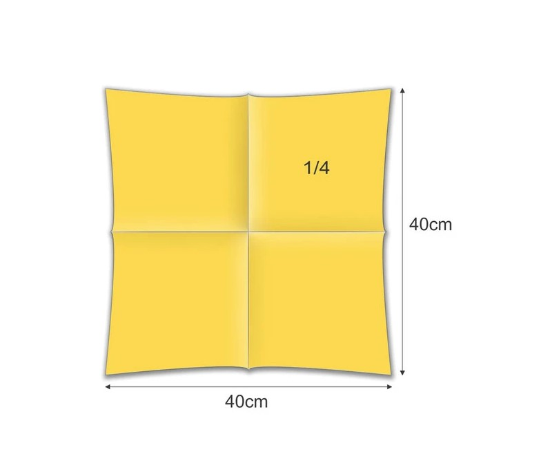 Chic, serviete, 40 x 40 cm, temno rumene, 50 kos Chic, serviete, 40 x 40 cm, temno rumene, 50 kos