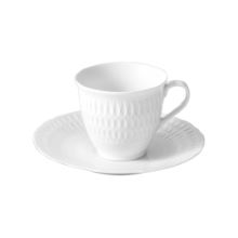 Cmielow, sofia, skodelica s podstavkom bela, 220 ml, 1 kos