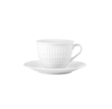Cmielow, sofia, skodelica s podstavkom bela, 260 ml, 1 kos
