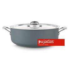 Cool line kozica nizka s pokrovom siva 24cm