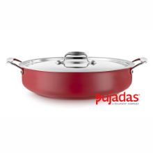 Cool line ponev za paello s pokrovom rdeča 28cm