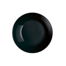 Črn globok krožnik diwali 20cm