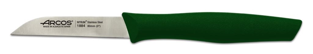 Genova nož 8 cm zelen