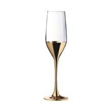 Kozarec za šampanjec/penino electric gold - set 4