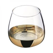 Kozarec za viski/vodo electric gold - set 4