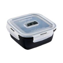 Luminarc, black box, steklena doza črna, 0.76 l, 1 kos