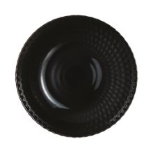Luminarc, pampille krožnik globok črn 20cm, 1 kos