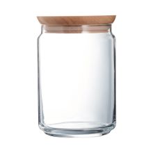 Luminarc, pure doza z lesenim pokrovom, 1.0 l, 1 kos