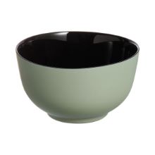 Luminarc, vicky, krožnik globok/skodelica green, 14.5 cm, 1 kos