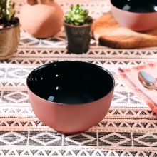 Luminarc, vicky, krožnik globok/skodelica terracota, 14.5 cm, 1 kos