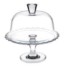 Pasabache, patisserie pladenj z nogo in pokrovom, 26cm