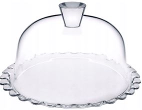 Pasabache, patisserie servirni pladenj s pokrovom, 26 cm