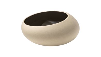 Playground, embrace, skleda peščena/črna, 15 cm/0.5 l, 1 kos