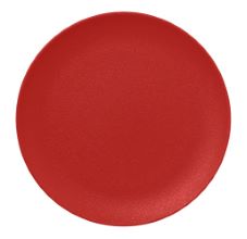 Rak, neofusion, coup krožnik plitvi, rdeč, 27 cm, 1 kos