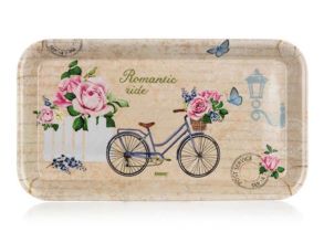 Romantic ride, pladenj plastični 29.5 x 16.5 cm, 1 kos