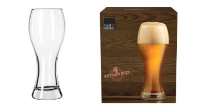 Royal leerdam, artisan, kozarci za pivo, 680ml, 4 kos