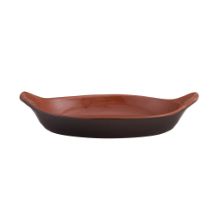 Vulcania, terra, pekač ovalni, 25 cm, 1 kos