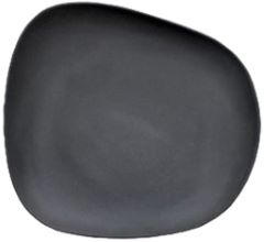 Yayoi krožnik superflat mat antracit 26x24,5cm 11026